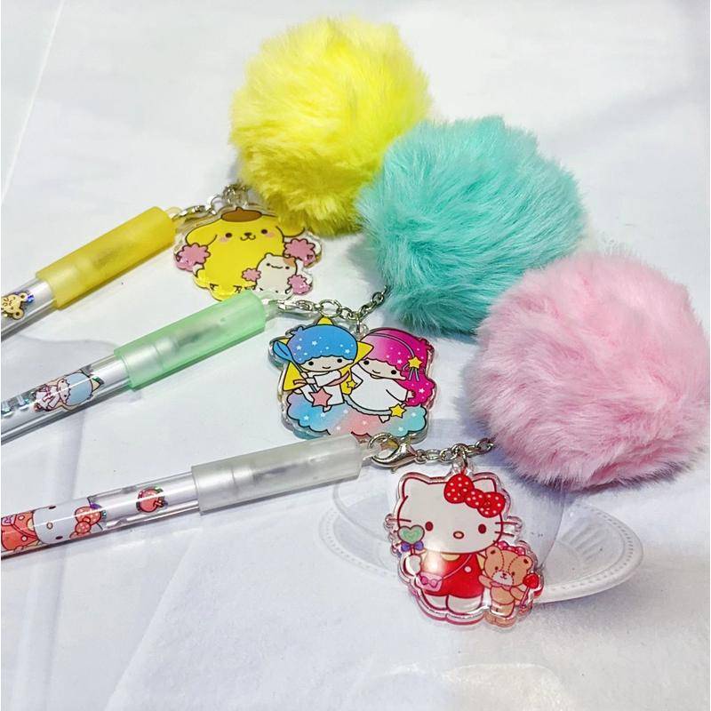 SANRIO Set 6 Bút Bi Hình Ngôi Sao Nhỏ Dễ Thương Mymelody Kuromi Cinnamoroll