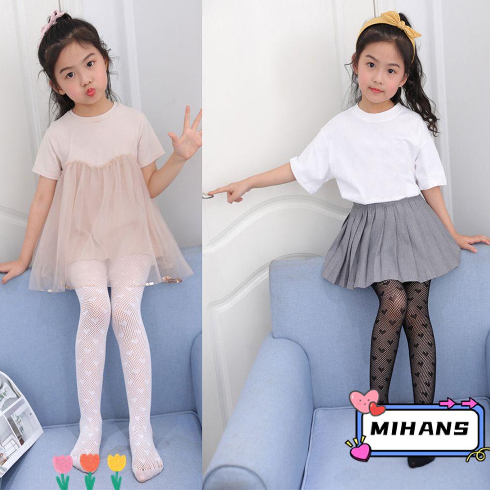 MIH Quần Tất Lưới Co Giãn Tốt Thời Trang Cho Bé Gái