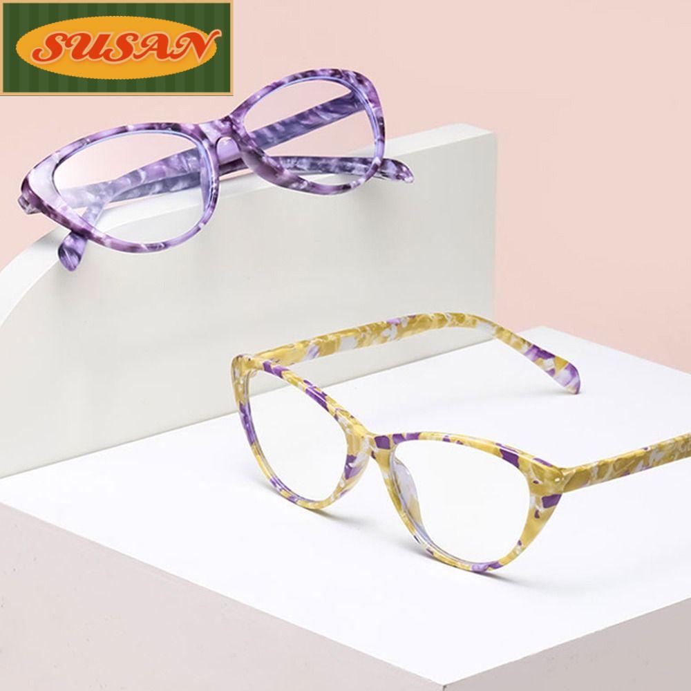 SUSANS Kính Đọc Sách Gọng Hoa Siêu Nhẹ Thời Trang