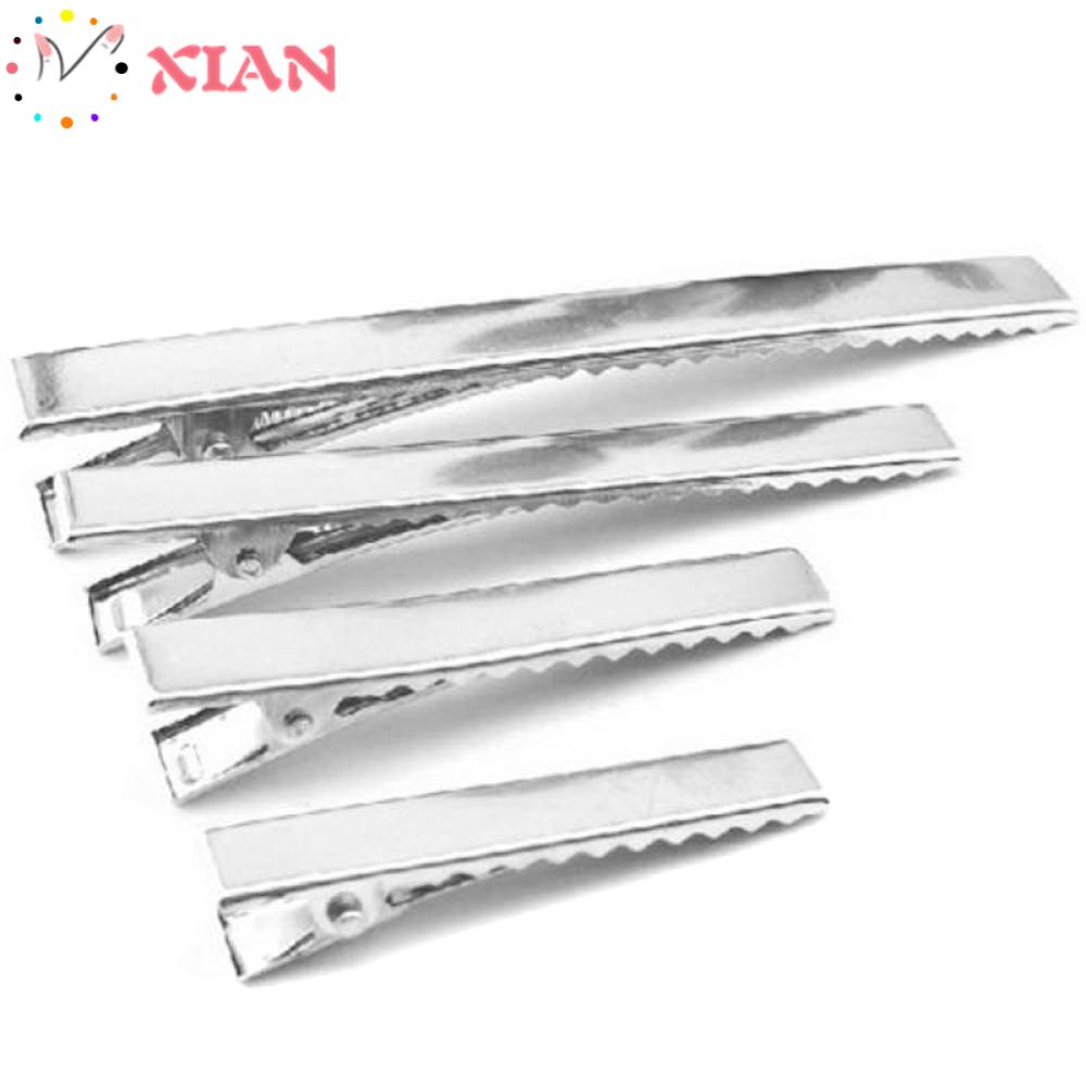 XIANTIN Set 10 Kẹp Tóc Nơ Kim Loại