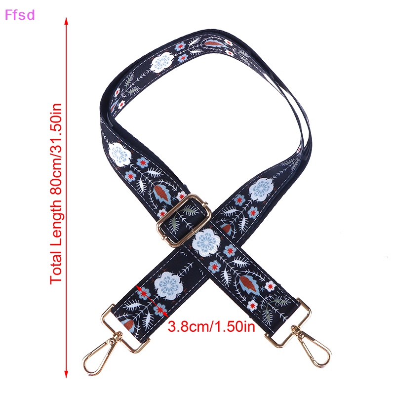 1 Dây Đeo Vai / Đeo Chéo Bằng Polyester Phong Cách Dân Tộc Thời Trang Chống Mòn DIY