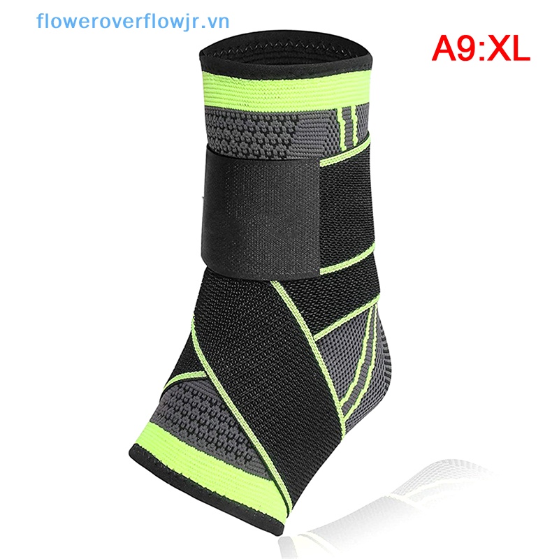 Fjr 1 Băng Đeo Mắt Cá Chân Thể Thao Bằng Nylon Dệt Kim Thoáng Khí Ngăn Bong Gân Có Thể Điều Chỉnh Bảo Vệ Mắt Cá Chân