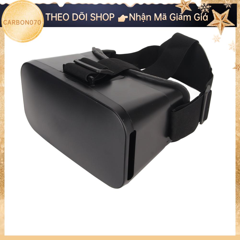 Carbon070 Tai nghe thực tế ảo VR Điện thoại di động phổ thông Kính 3D Mũ bảo hiểm cho Trò chơi Phim ảnh Đen