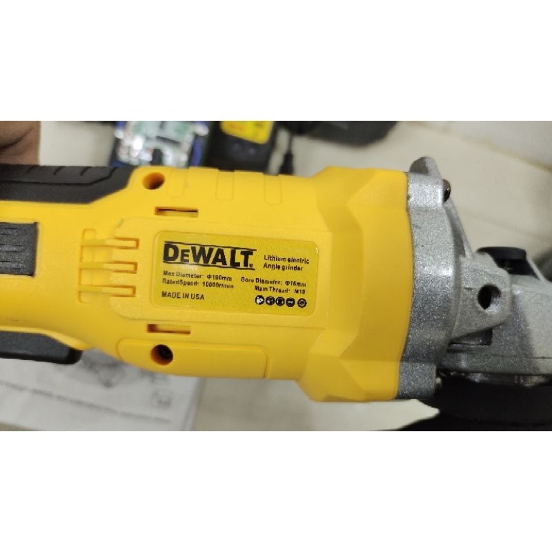 Máy cắt, máy mài pin Dewalt không chổi than ,chân pin phổ thông