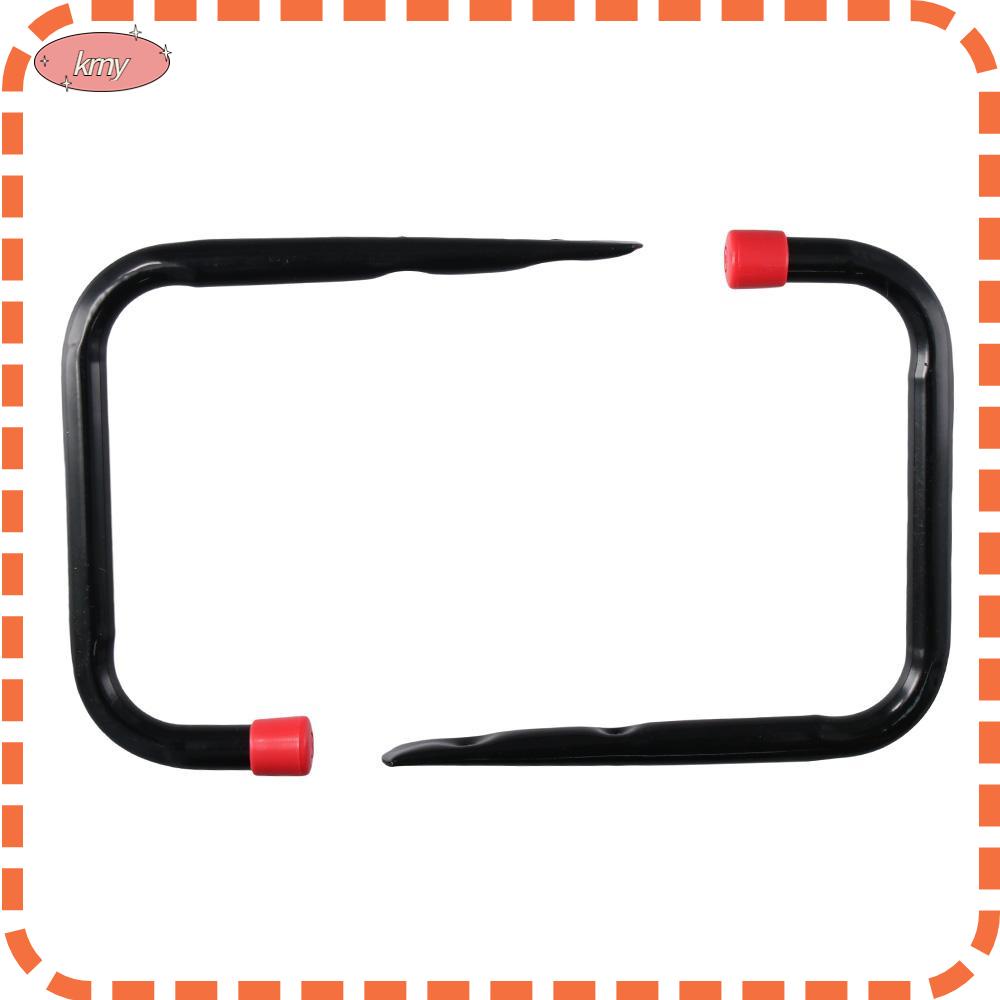 KRNY Set 6 Móc Treo Đồ Gắn Tường Màu Đen Chịu Tải Nặng Cho Gara Xe Đạp