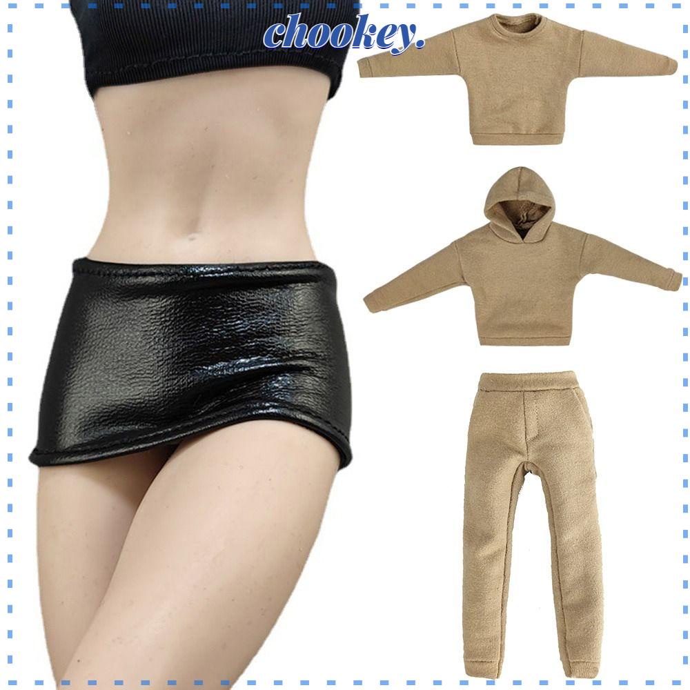 CHOOKEY Đầm Ngắn Cho Búp Bê Tỉ Lệ 1 / 6 12 &quot;