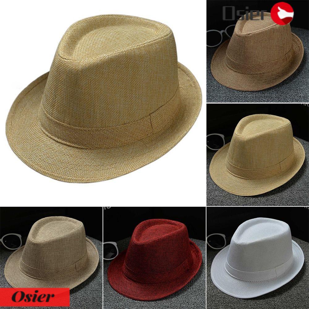 OSIER1 Mũ Tai Bèo Chống Nắng Thoáng Khí Thời Trang Mùa Hè