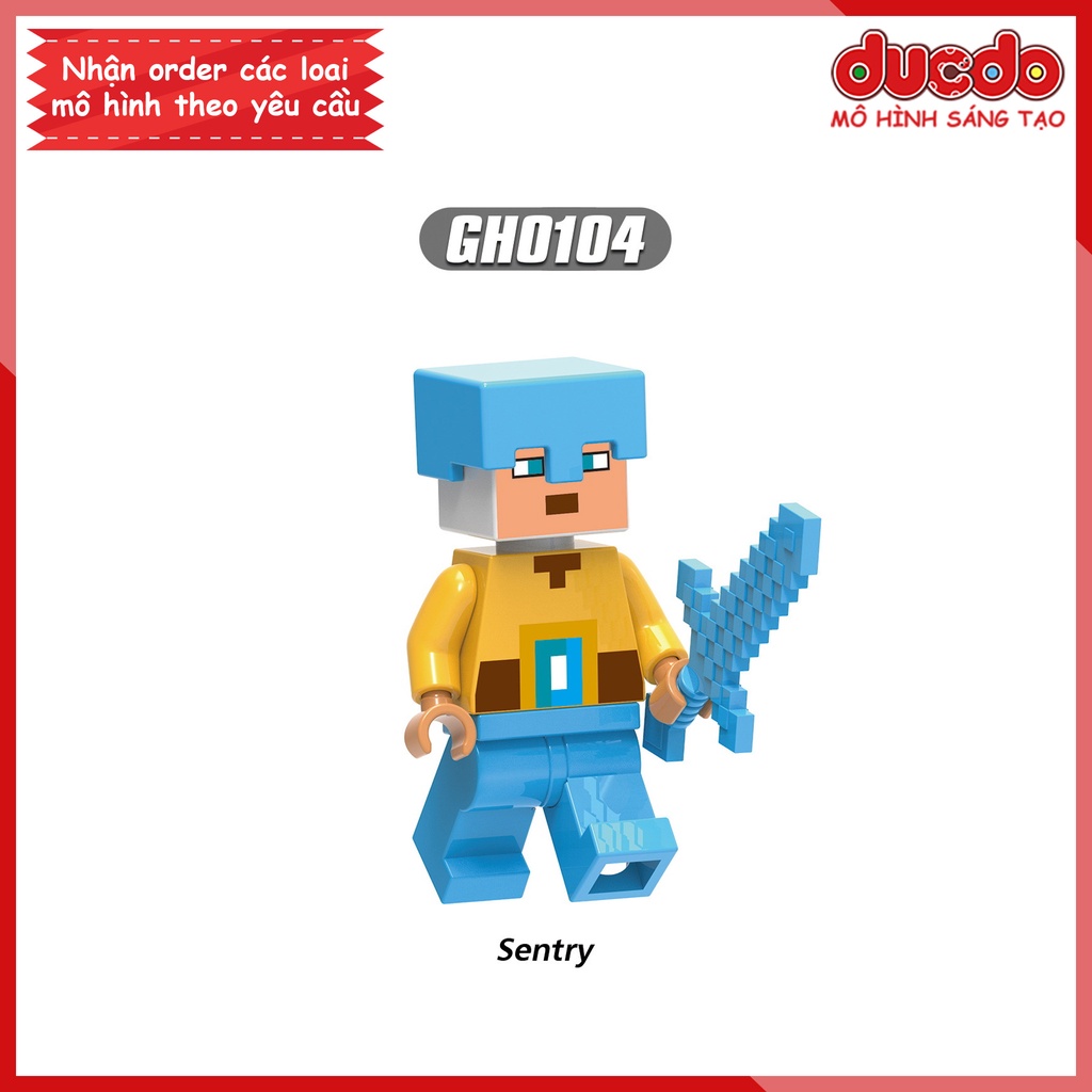 Minifigures các nhân vật Minecraft - Đồ chơi Lắp ghép Xếp hình Mini Mô hình XINH G0113