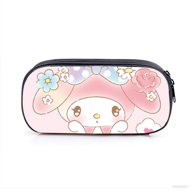 Túi Đựng Bút YB3 My Melody Một Lớp Có Dây Kéo Sức Chứa Lớn Họa Tiết Anime Dễ Thương Dành Cho Học Sinh