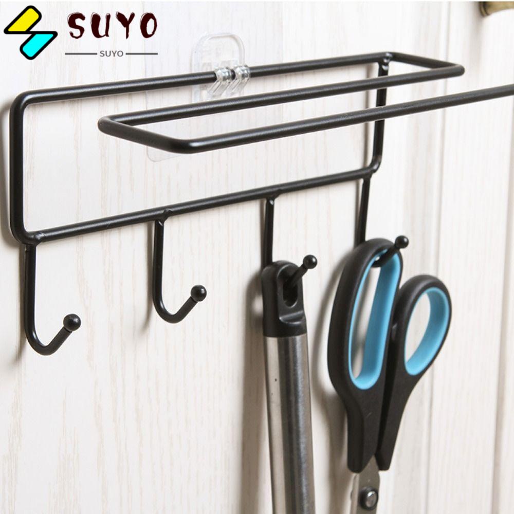 SUYO Giá Đựng Lọ Gia Vị Màu Trắng / Đen Đa Năng Tiện Dụng Cho Nhà Bếp / Nhà Tắm