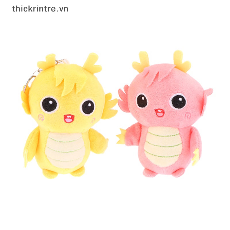 Móc Khóa Hình Khủng Long Nhồi Bông Đáng Yêu