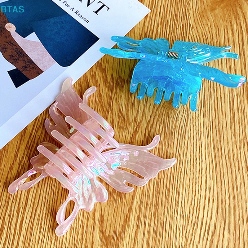 Kẹp Tóc Bướm Lớn Nhiều Màu Sắc Thời Trang Dành Cho Nữ