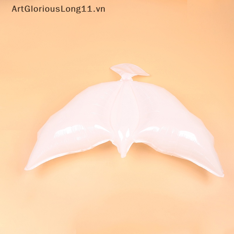 1 Bong Bóng Trang Trí Hình Chim Bồ Câu Màu Trắng Thân Thiện Với Môi Trường