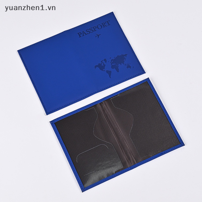 1 Ví Da PU Đựng Hộ Chiếu Dạng Gập Tiện Dụng