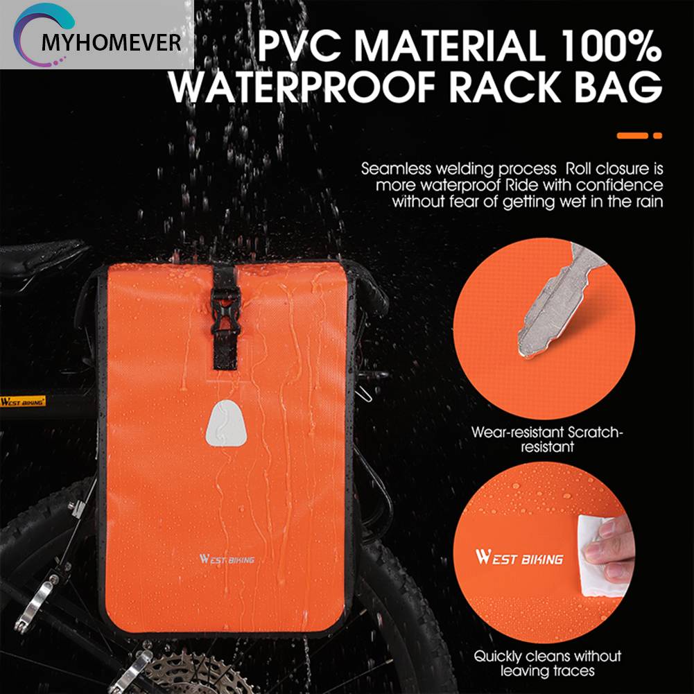 Túi Đựng Đồ Gắn Yên Sau Xe Đạp Dung Tích 15L Chống Thấm Nước Tiện Dụng