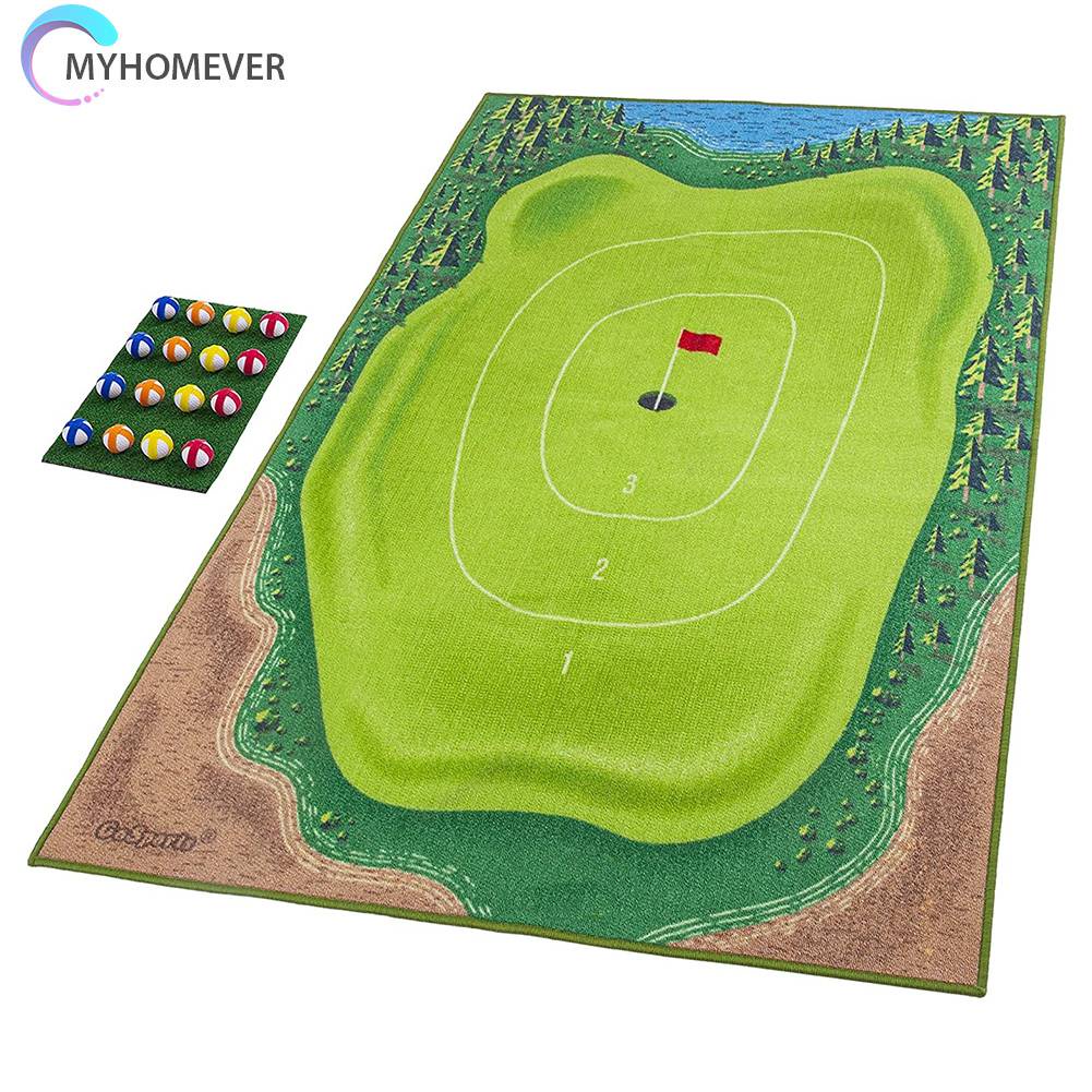 Bộ Dụng Cụ Luyện Tập Chơi Golf Trong Nhà / Ngoài Trời Tiện Lợi