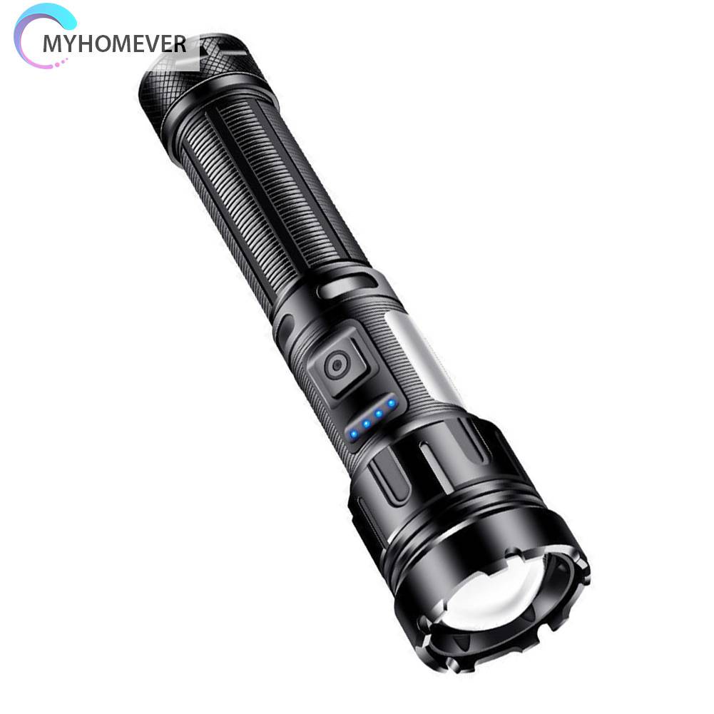 Đèn Pin XHP50 800LM COB LED 1200mAh IPX4 Type-C Sạc USB Tiện Dụng