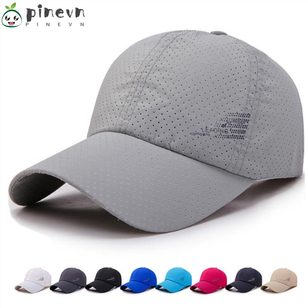 PINEVN Mũ Lưỡi Trai Thoáng Khí Mau Khô Thời Trang Xuân Hè Cho Nam Nữ