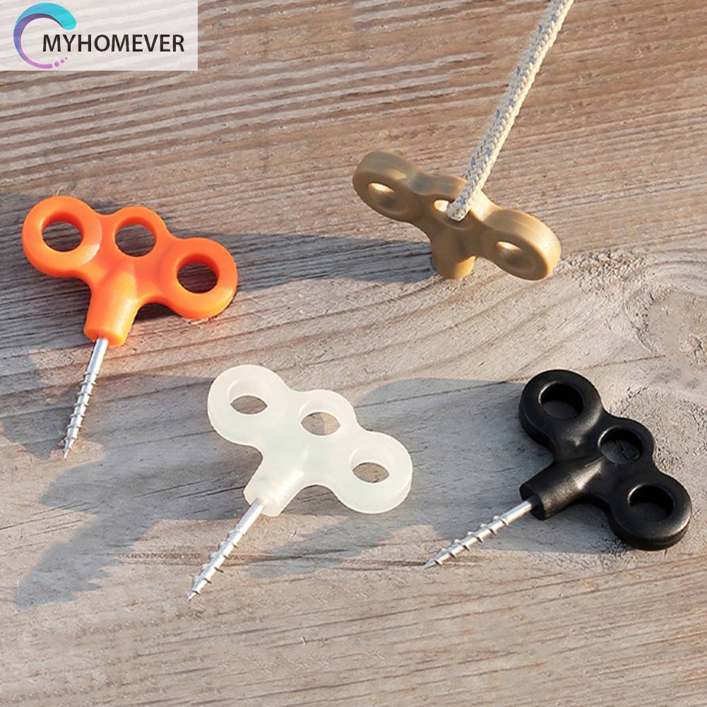 Set 5 Chốt Khóa Dây Lều Cắm Trại Tiện Lợi