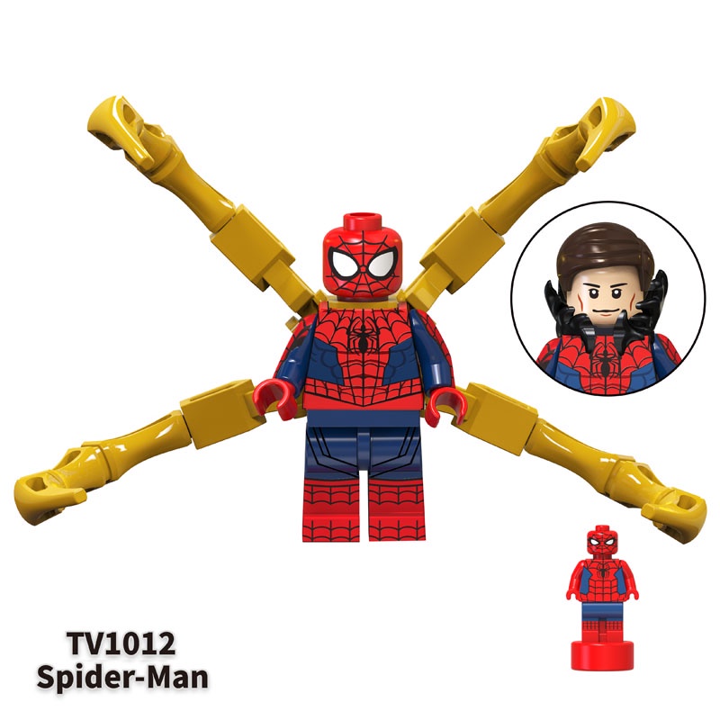 Đồ Chơi Lắp Ráp Mô Hình Nhân Vật Siêu Anh Hùng deadpool