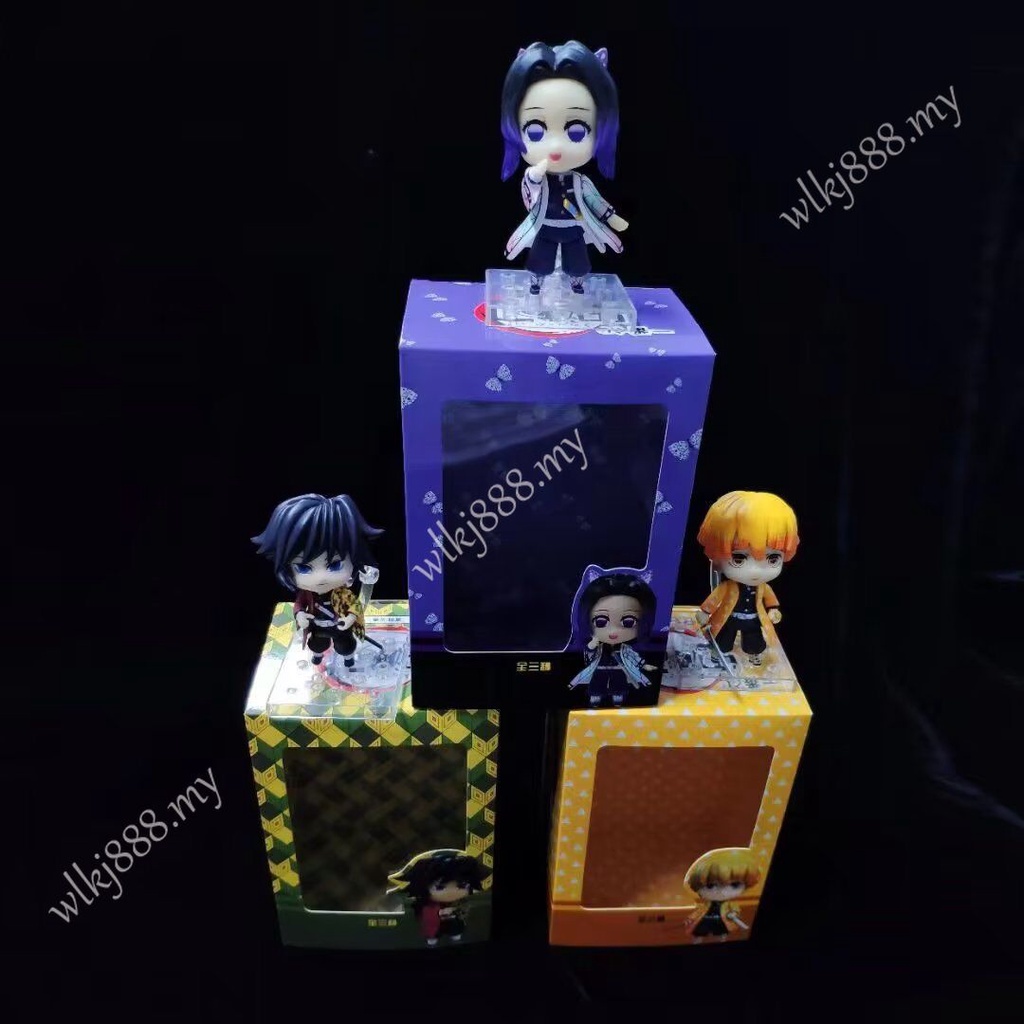 Mô Hình Nhân Vật Anime Demon Slayer Nendoroid 1194 Nezuko 1334 Zenitsu 1655