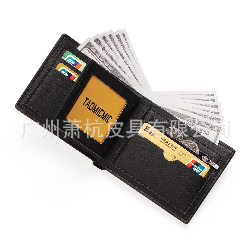 Ví Da PU 20% Phong Cách Âu Mỹ Cho Nam