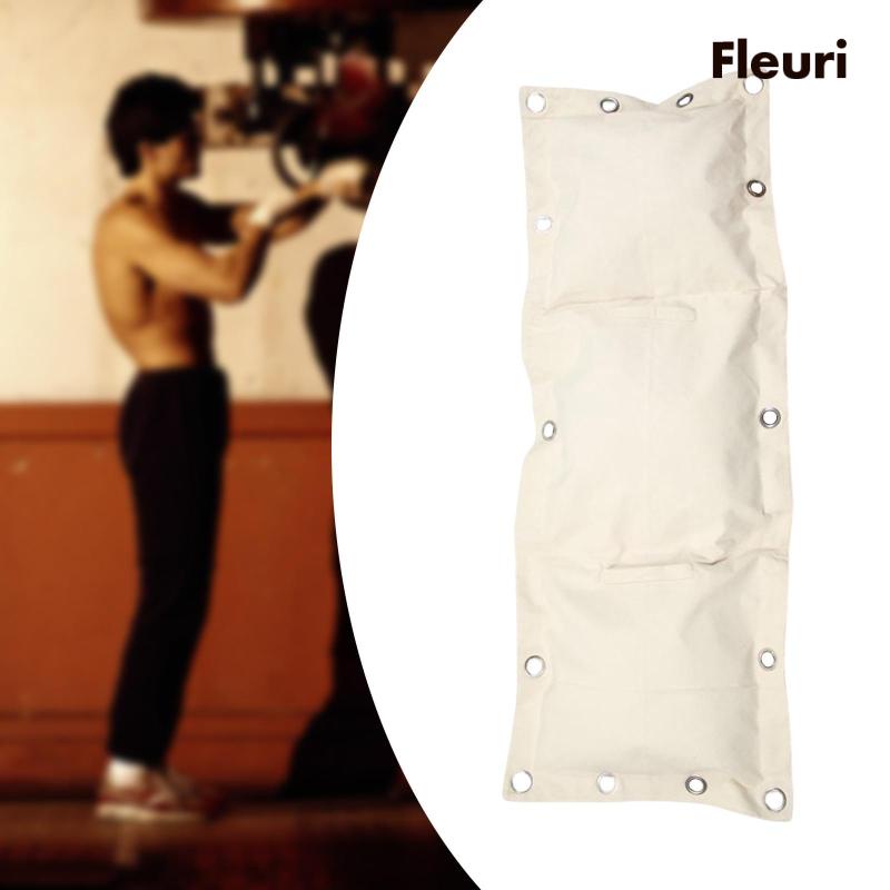Túi Cát Rỗng 3 Phần Bằng Vải Bạt Treo Tường Luyện Tập Đấm Bốc Kung Fu Thể Thao