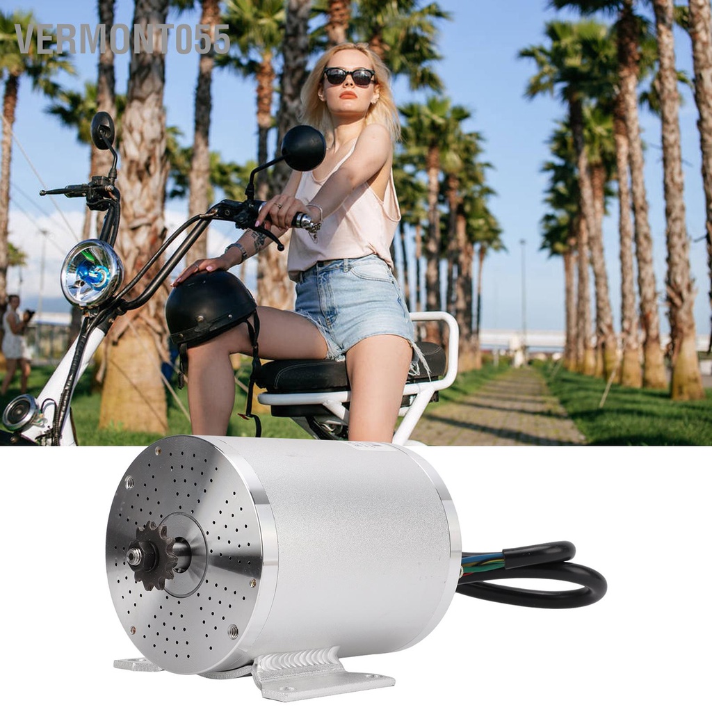 Vermont055 Bộ điều khiển động cơ DC không chổi than điện 72V 3000W tốc độ cao cho xe đạp tay ga