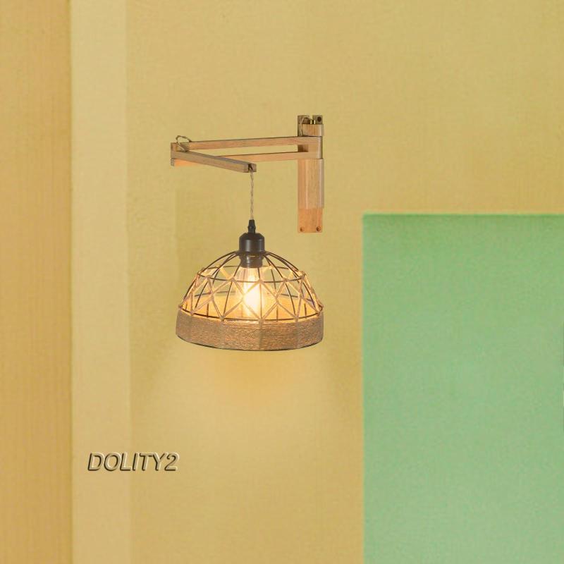 Đèn Treo Tường Đan Tay Phong Cách Vintage Trang Trí Nội Thất