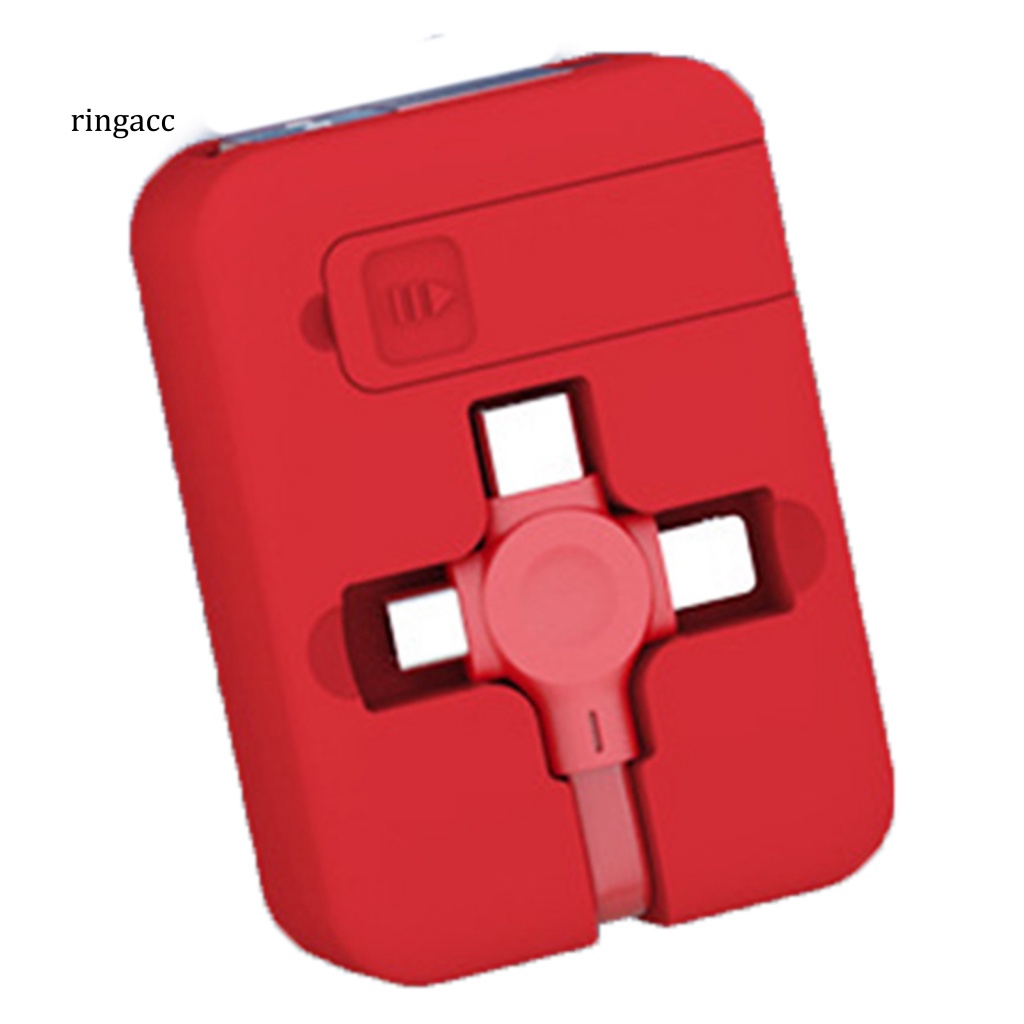 Cáp Sạc Nhanh 3 Trong 1 Cổng Micro USB Type C / 8pin Cho Điện Thoại Thông Minh