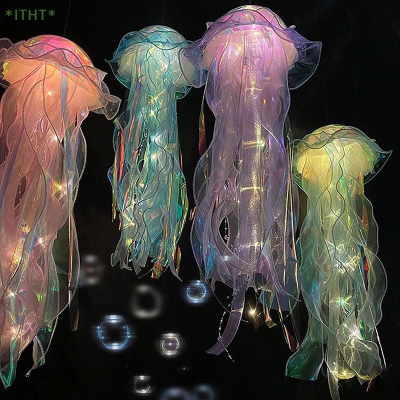 Đèn Ngủ Hình Sứa Biển Sáng Tạo Trang Trí Nhà Cửa Mới