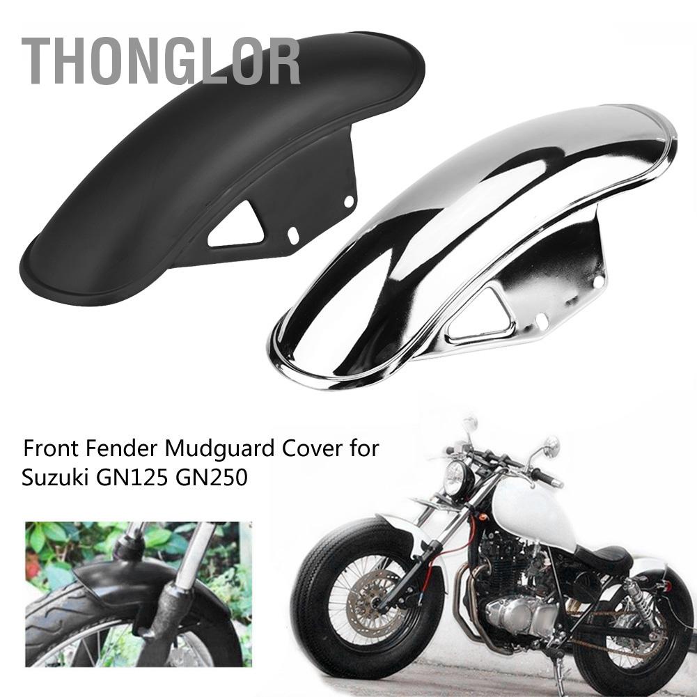 Thonglor Xe Máy Trước Fender Bùn Sập Bảo Vệ Fairing Chắn Dành Cho Suzuki GN125 GN250