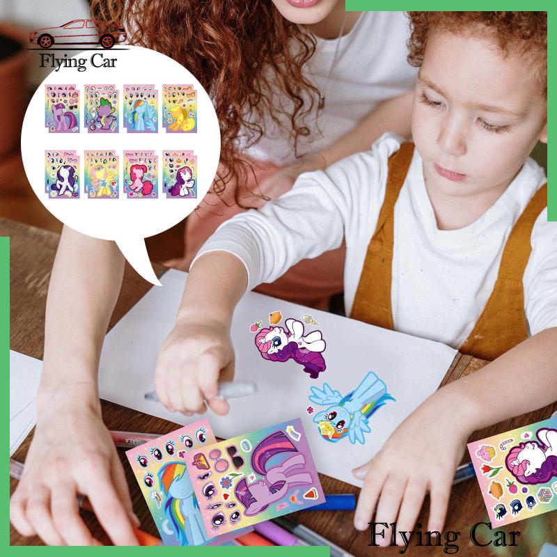 Sách Dán Hình Mặt Cười Nhiều Màu Sắc Dùng Làm Quà Tặng Cho Bé