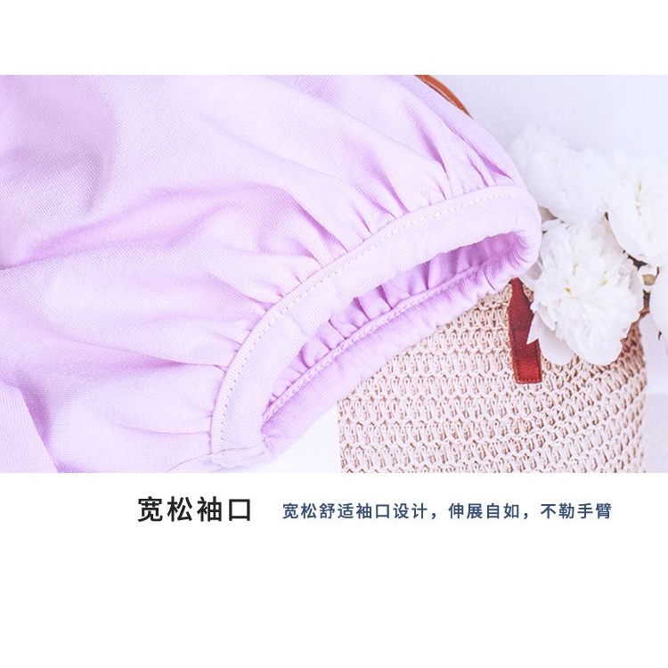 SANRIO Áo Thun Cotton Tay Phồng Đính Kim Sa Hình Kuromi Cinnamoroll Dễ Thương Thời Trang Mùa Hè Cho Bé Gái 100-150cm