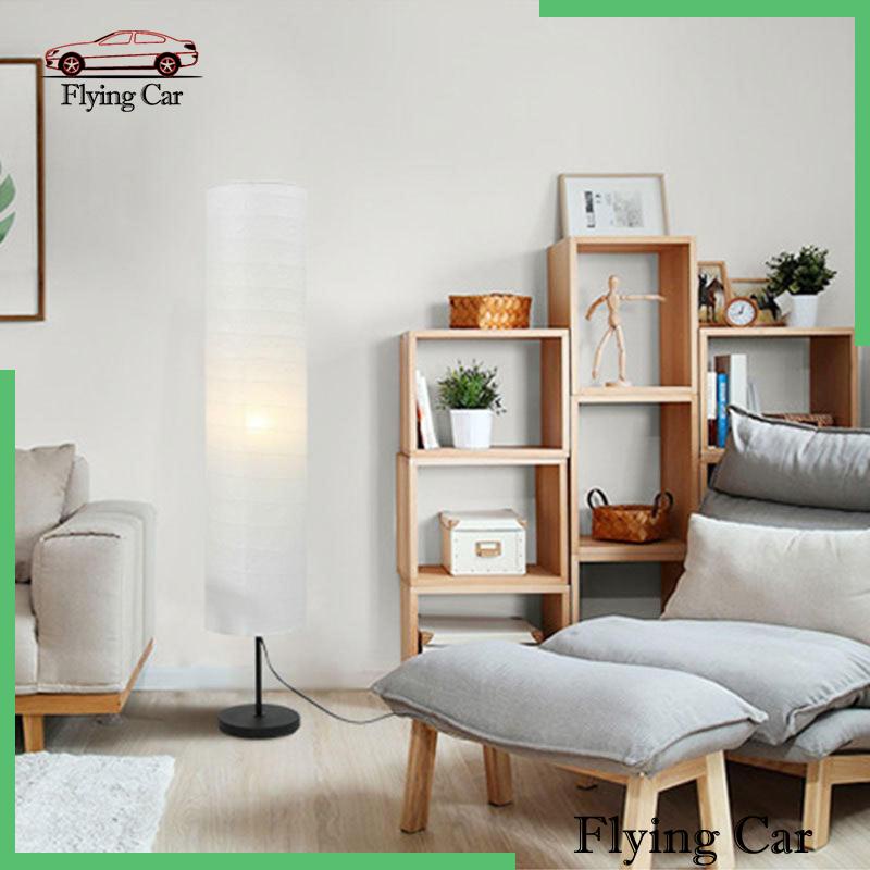 Vỏ Bọc Đèn Sàn Bằng Giấy Màu Trắng Phong Cách Bắc Âu Độc Đáo Thời Trang