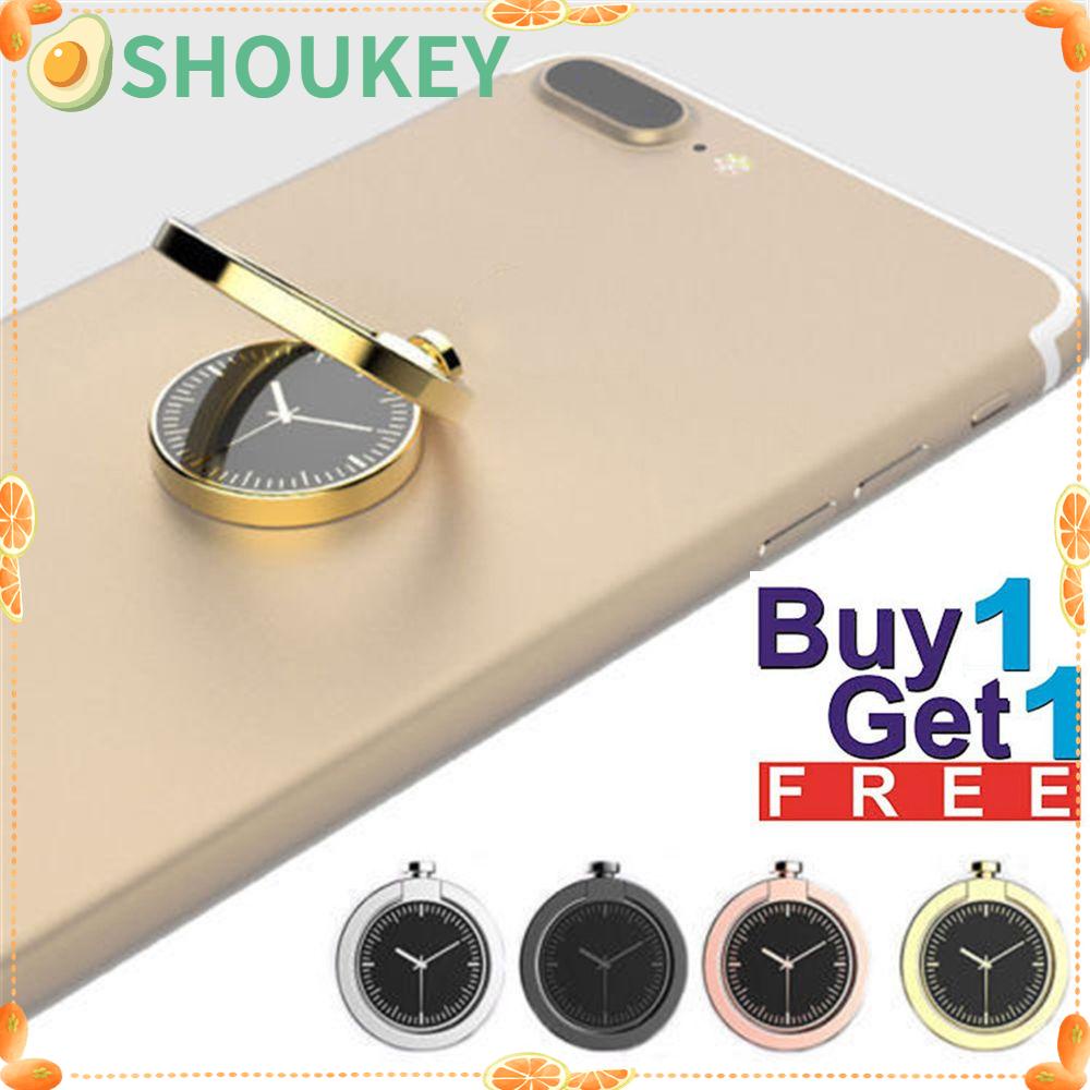 SHOUKEY 2 Giá Đỡ Điện Thoại Kim Loại Hình Đồng Hồ