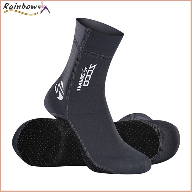 1 Đôi Vớ Lặn Dày 3mm Bằng Cao Su Tổng Hợp Co Giãn Chống Lạnh Chống Trượt