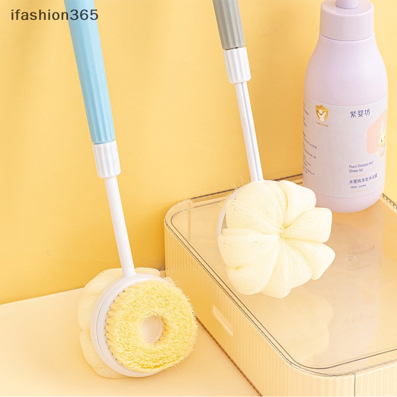 Bàn Chải Xốp Chà Lưng Mát Xa Cơ Thể Khi Tắm Có Tay Cầm Tiện Dụng ifashion365