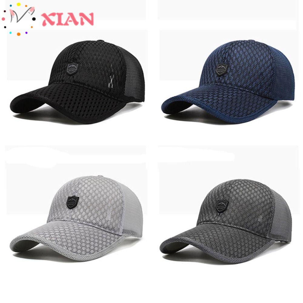 XIANTIN Mũ Lưỡi Trai Phối Lưới Thể Thao