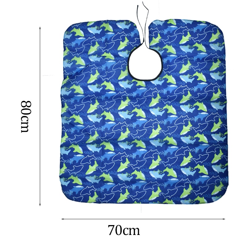 Áo Choàng Cắt Tóc Chống Tĩnh Điện Dành Cho Trẻ Em