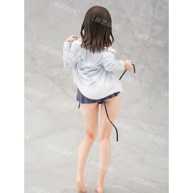 Mô Hình Nhân Vật Nữ Anime Motaro Hai Chiều Màu Đen Để Bàn Trang Trí