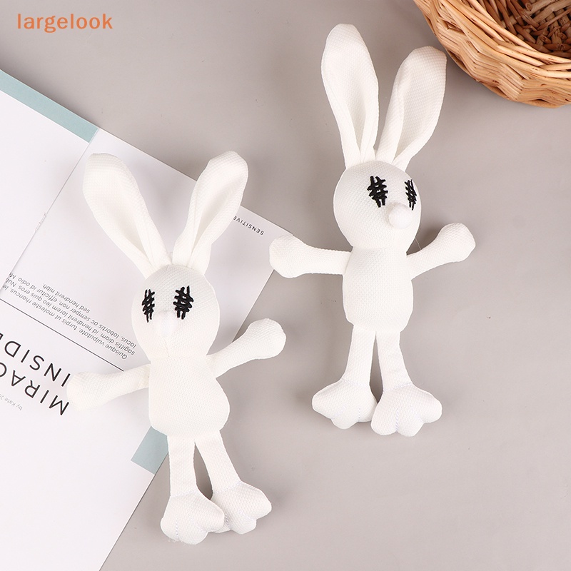 1 Móc Khóa Thỏ Nhồi Bông Hoạt Hình Đáng Yêu