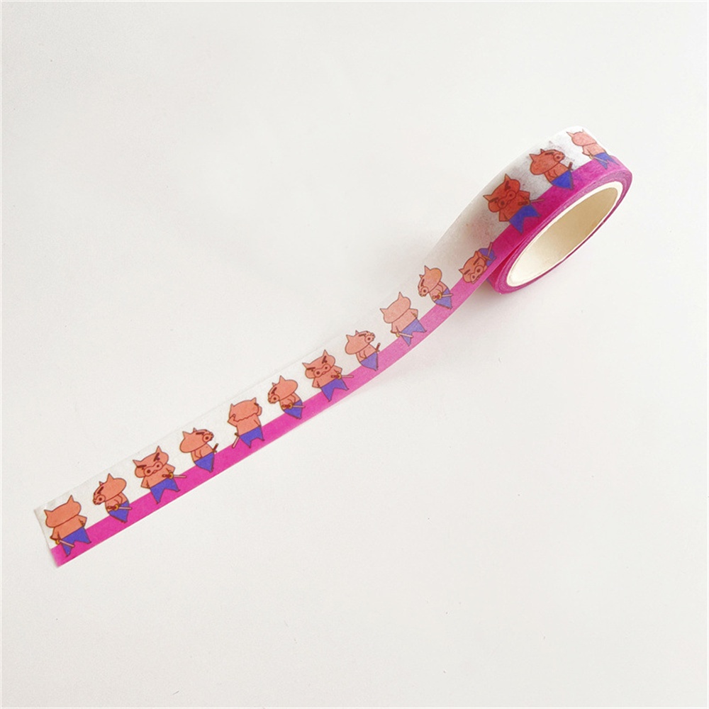 Miếng Dán Trang Trí Mini Hình Cậu Bé Bút Chì Xinh Xắn