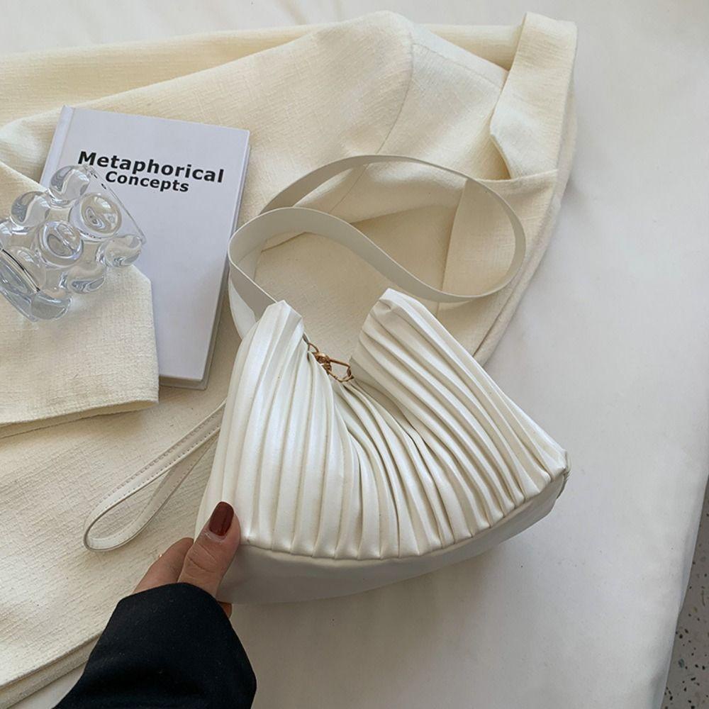 FALLFORBEAUTY Túi Đeo Chéo Vai Bằng Da PU Thời Trang Sành Điệu Cho Nữ