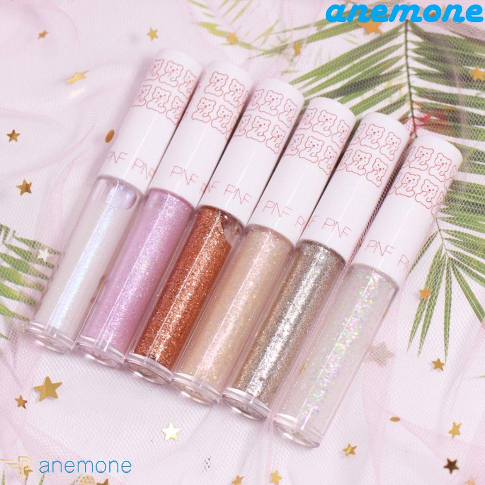 ANEMONE Phấn Mắt Dạng Lỏng 6 Màu Ánh Kim Lấp Lánh Trang Điểm Nổi Bật