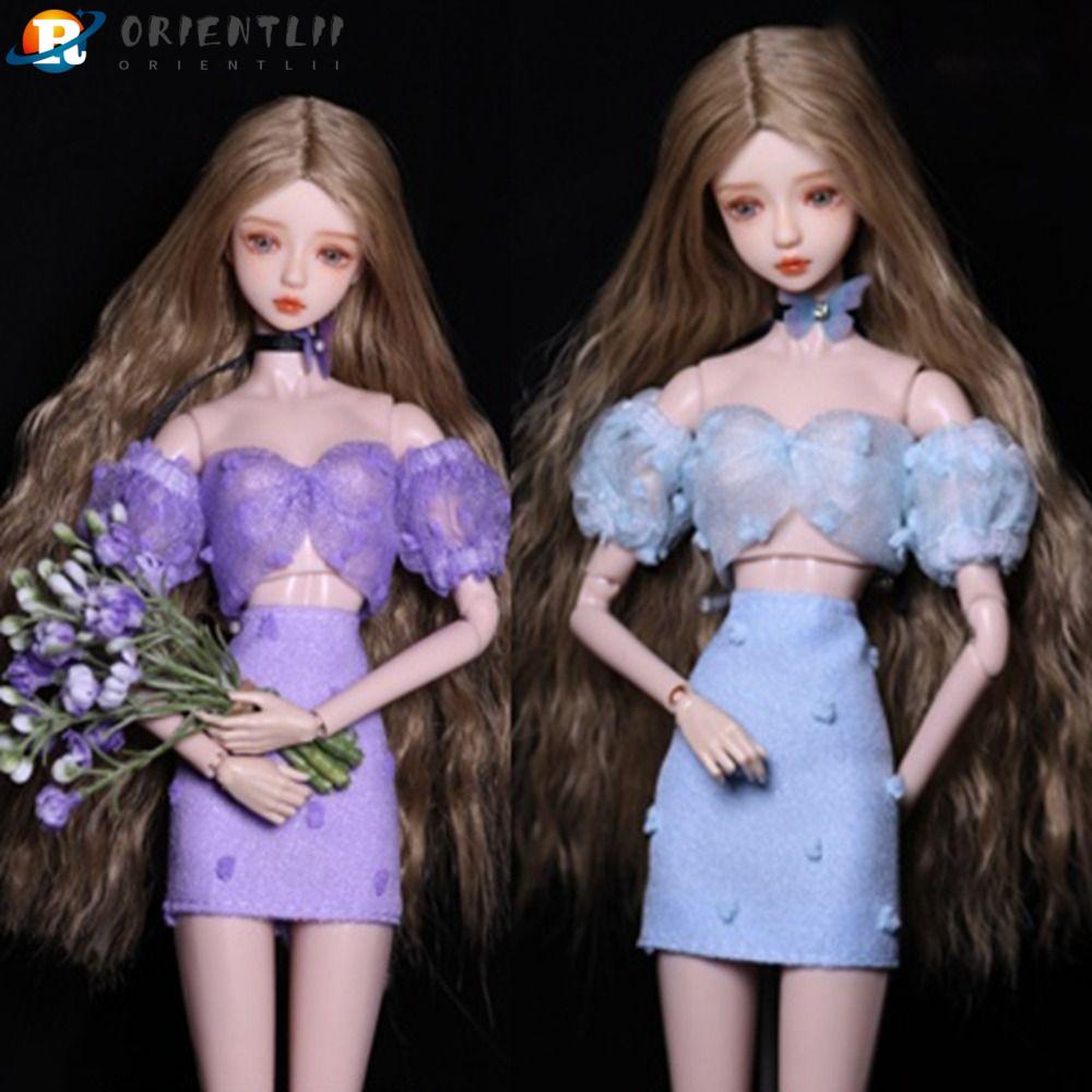 ORIENTLII Đầm Ngắn Thời Trang Cho Búp Bê BJD 1 / 6