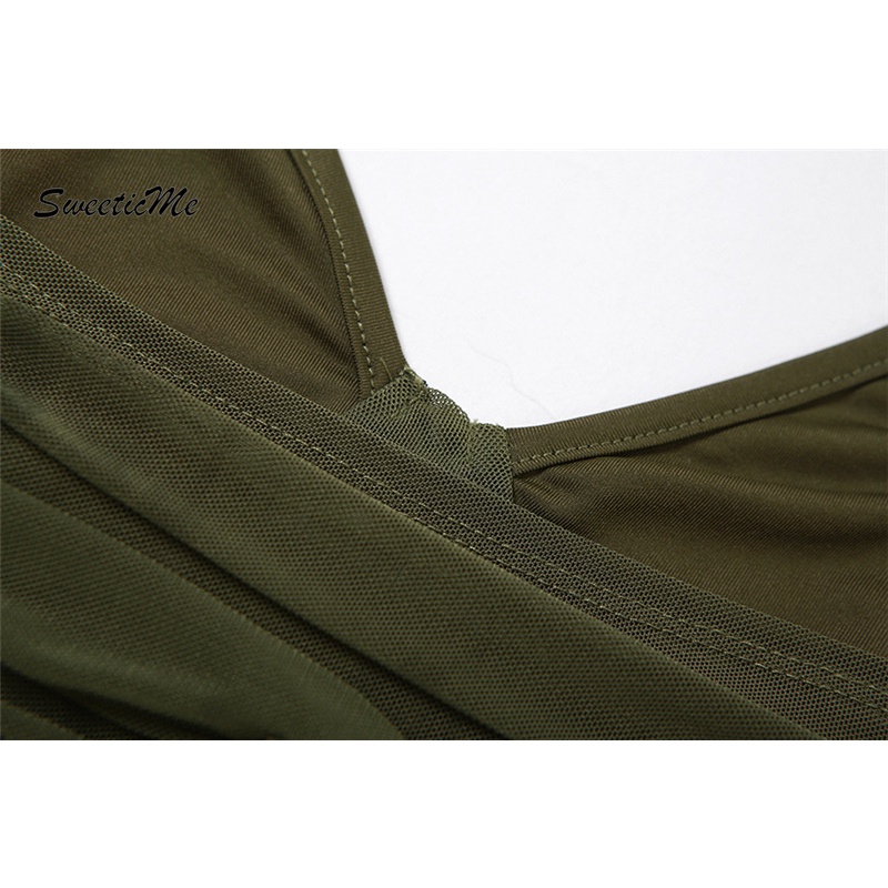 Áo Tank Top Hai Dây Cổ Chữ V Màu Trơn Thời Trang Mới 2023 Dành Cho Nữ