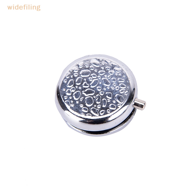 Hộp Đựng Thuốc / Trang Sức Bằng Kim Loại Tiện Dụng Khi Đi Du Lịch