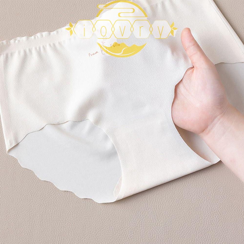 IVORY Quần Lót Lưng Vừa Màu Kẹo Ngọt Thoáng Khí Độ Co Giãn Cao Thời Trang Mùa Hè Cho Nữ