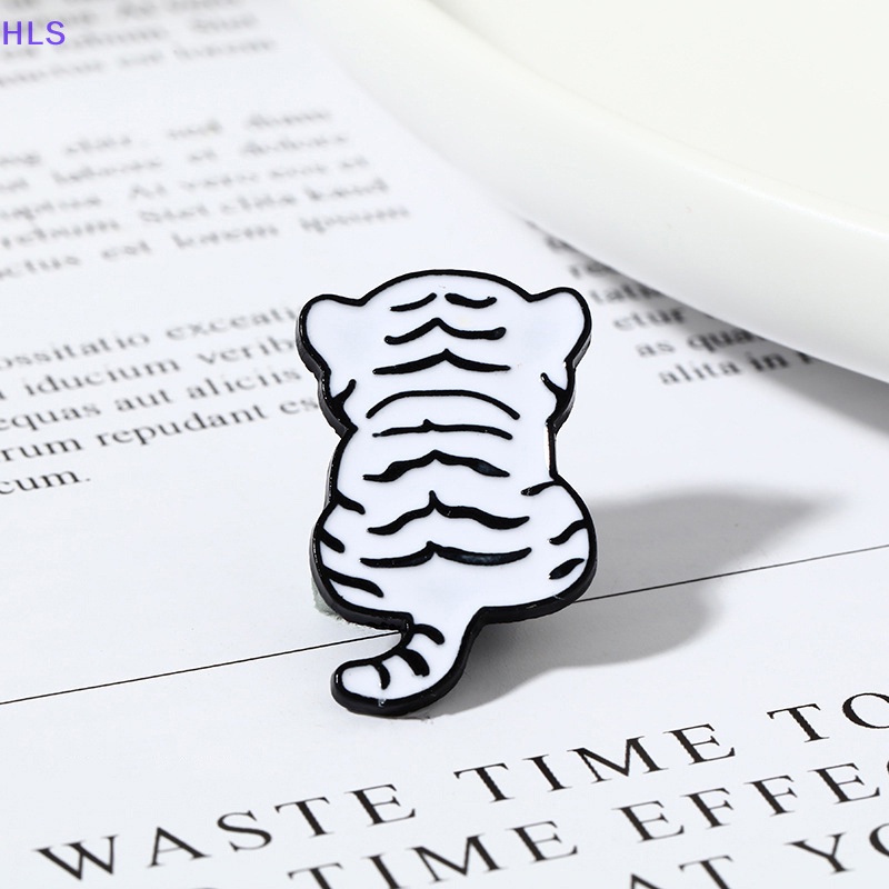 Ghim Cài Áo Hình Hổ / Gấu Trúc Hoạt Hình Đáng Yêu Chống Ánh Sáng Cho Nữ